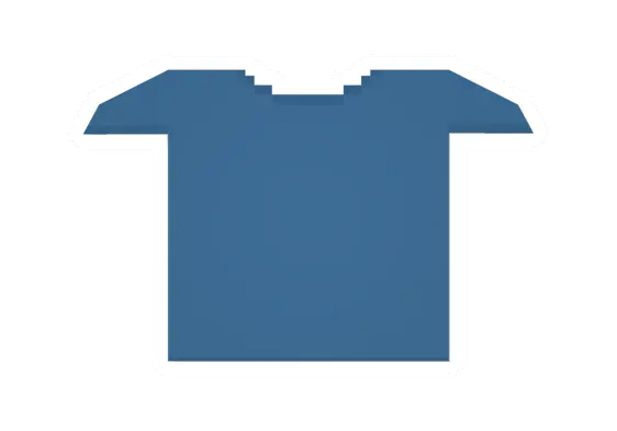 Unturned Blue T-Shirt clothing icon