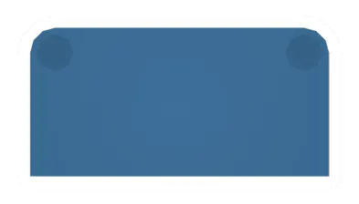 Unturned Blue Couch barricade icon