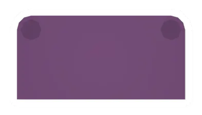 Unturned Purple Couch barricade icon