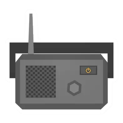 Unturned Stereo barricade icon
