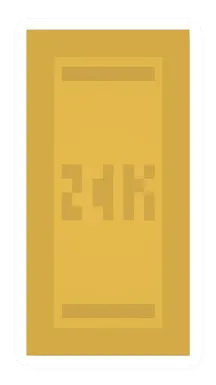 Unturned Gold Bar item icon
