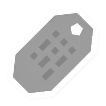 Unturned Dogtag supply icon