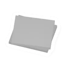 Unturned Paper Sheet icon