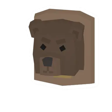 Unturned Bear Trophy barricade icon