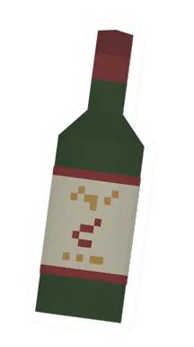 Unturned Bottle Of Worm Pàrçais barricade icon
