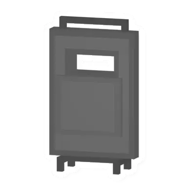 Unturned Metal Shield (Offensive) barricade icon