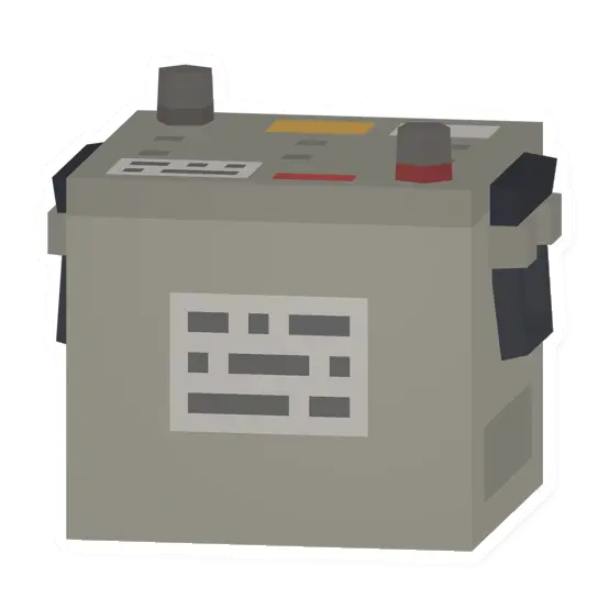 Unturned Industrial Battery 'Battalion' barricade icon