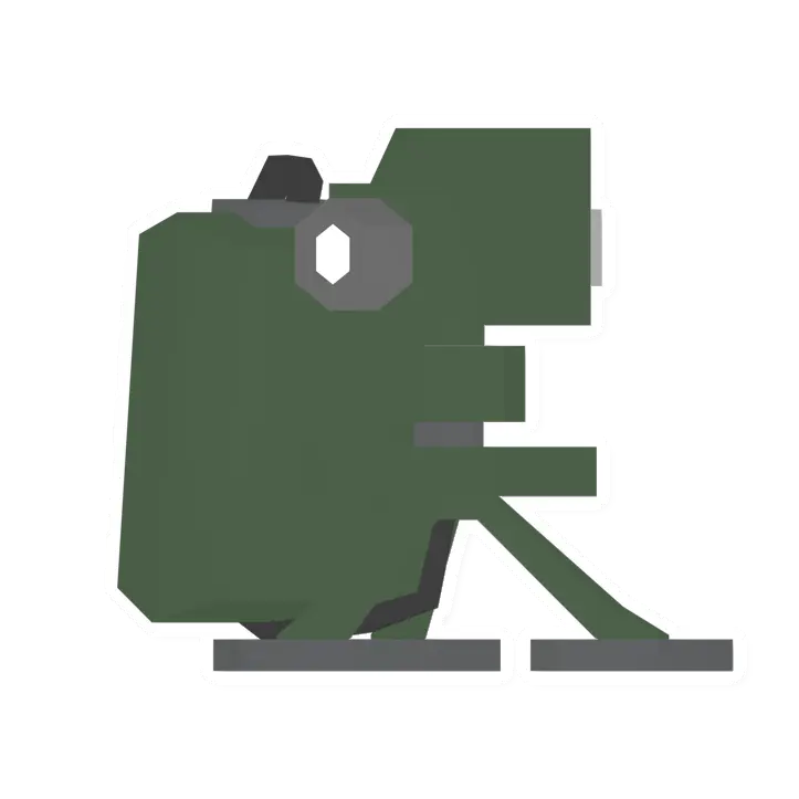 Unturned Heavy Rocket Launcher barricade icon