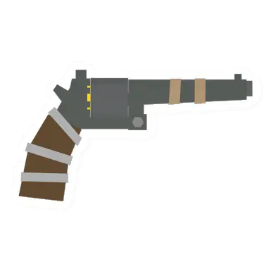 Unturned Maple Makeshift Revolver gun icon