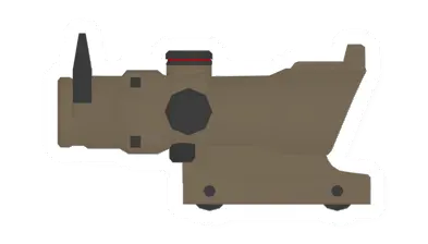 Unturned Trijicon ACOG TA01NSN 4x Scope Desert (Iron Sights) sight icon