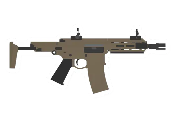 Unturned Honeybadger Assault Rifle gun icon