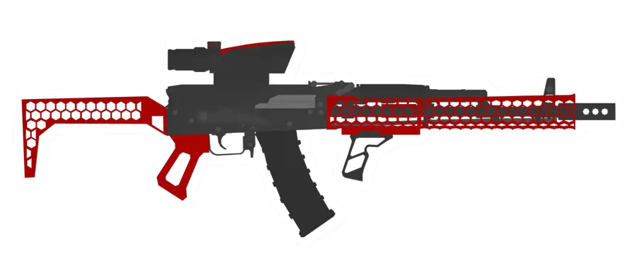 Unturned AK-74N Hexagon Assault Rifle gun icon