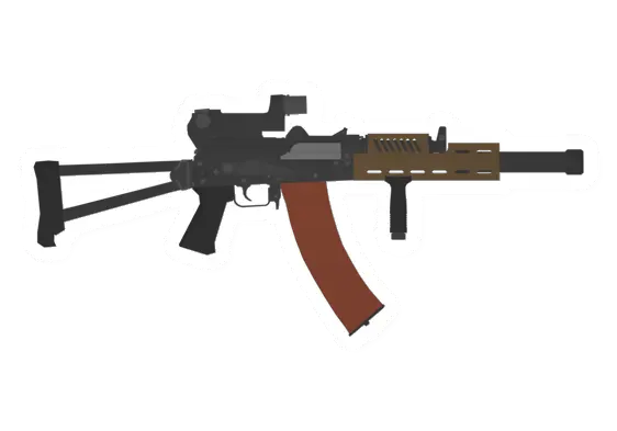Unturned AKS-74UN Alfa Assault Rifle gun icon