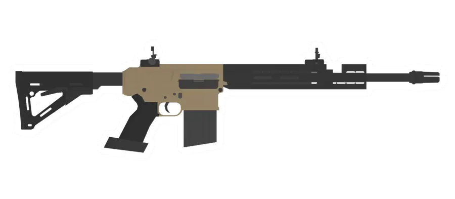 Unturned R11 RSASS Tactical Designated Marksman Rifle gun icon