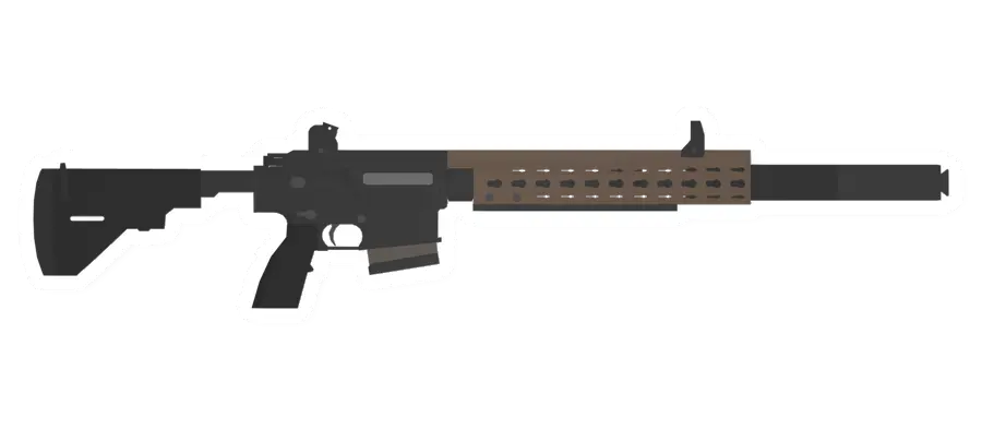 Unturned MR762A1-SD Designated Marksman Rifle gun icon