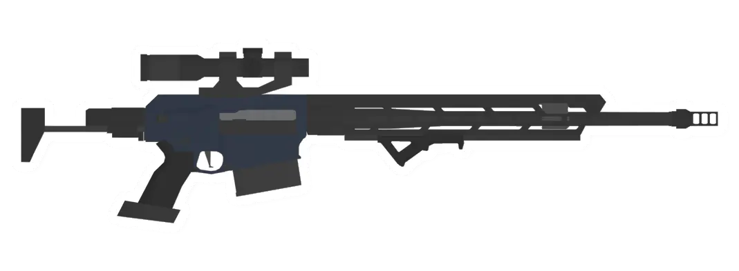 Unturned MK-18 Mjolnir Rebel Designated Marksman Rifle gun icon