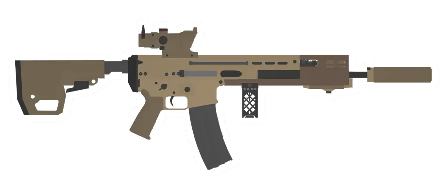 Unturned SCAR-L Midwest Assault Rifle gun icon