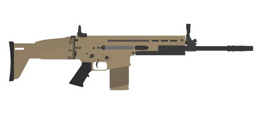Unturned SCAR-H Battle Rifle gun icon