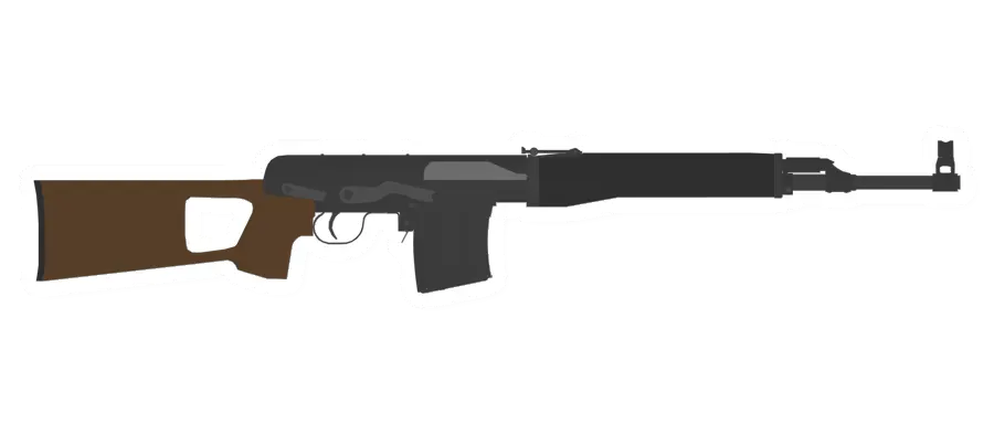 Unturned SVD Tigr Designated Marksman Rifle gun icon