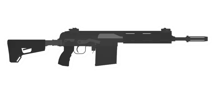 Unturned SVDK TKPD Designated Marksman Rifle gun icon