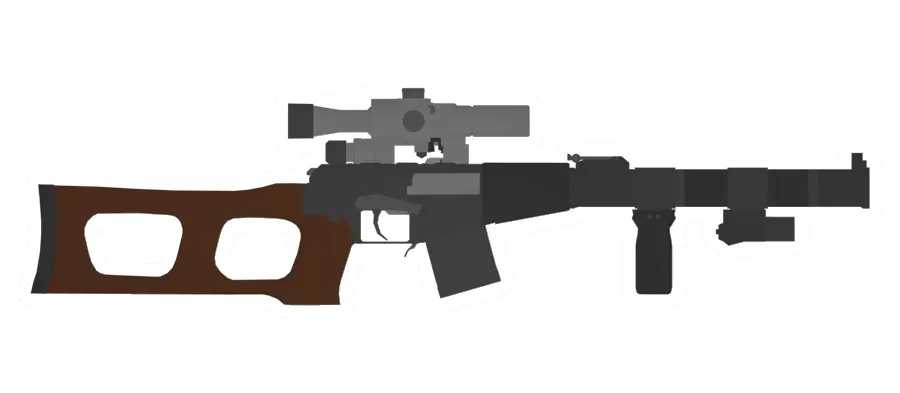 Unturned VSS Vintorez Zenitco Designated Marksman Rifle gun icon