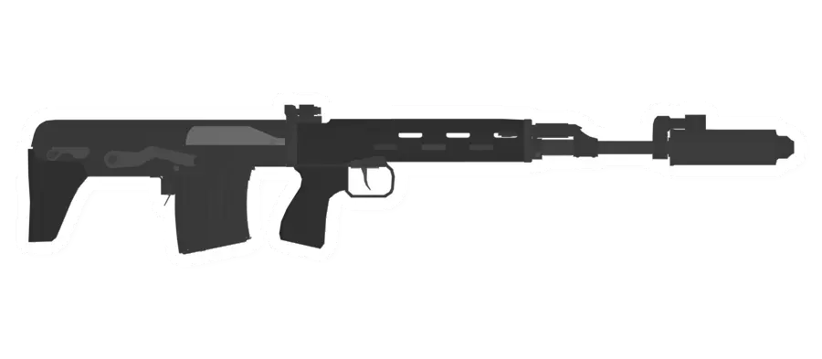 Unturned SVU-A Designated Marksman Rifle gun icon