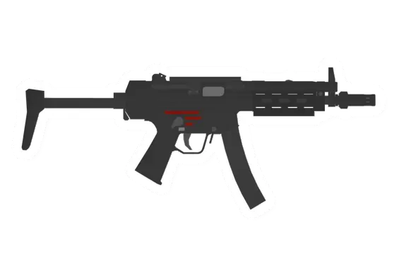 Unturned MP5 Tactical Submachinegun gun icon
