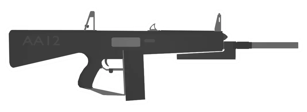 Unturned AA-12 Tactical Shotgun gun icon