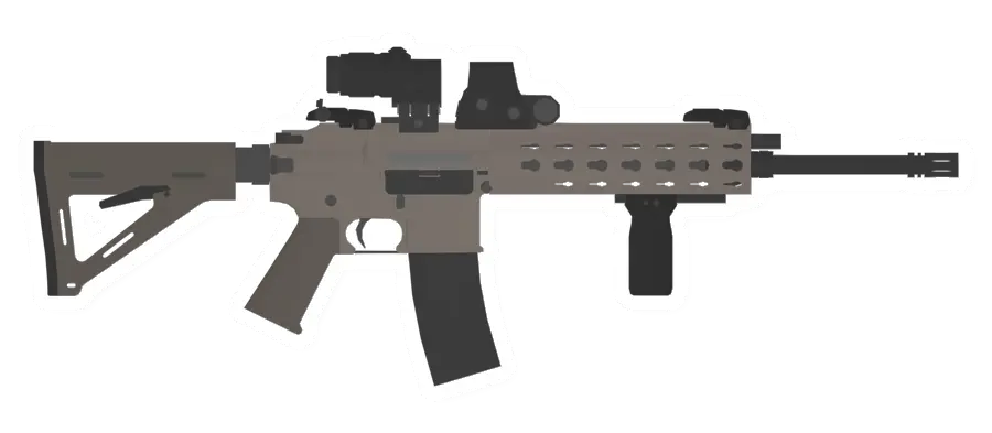 Unturned HK416 Girl's Frontline 2 Assault Rifle gun icon