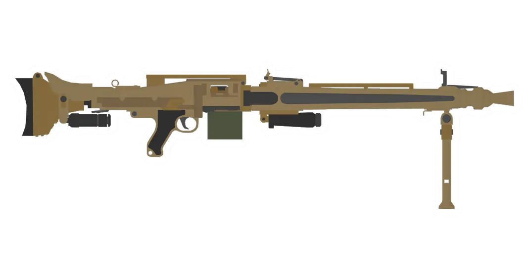 Unturned MG3 KWS Light Machinegun gun icon