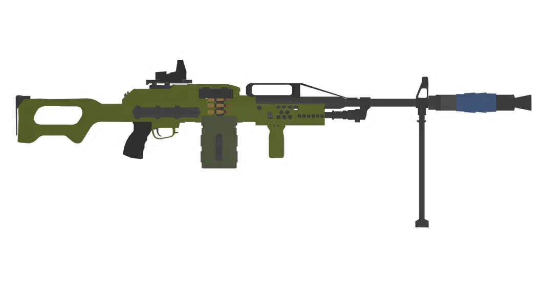 Unturned PKP Pecheneg Colddew Light Machinegun gun icon