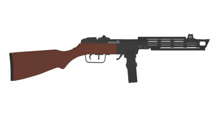 Unturned PPSh-41 Tactical Submachinegun gun icon