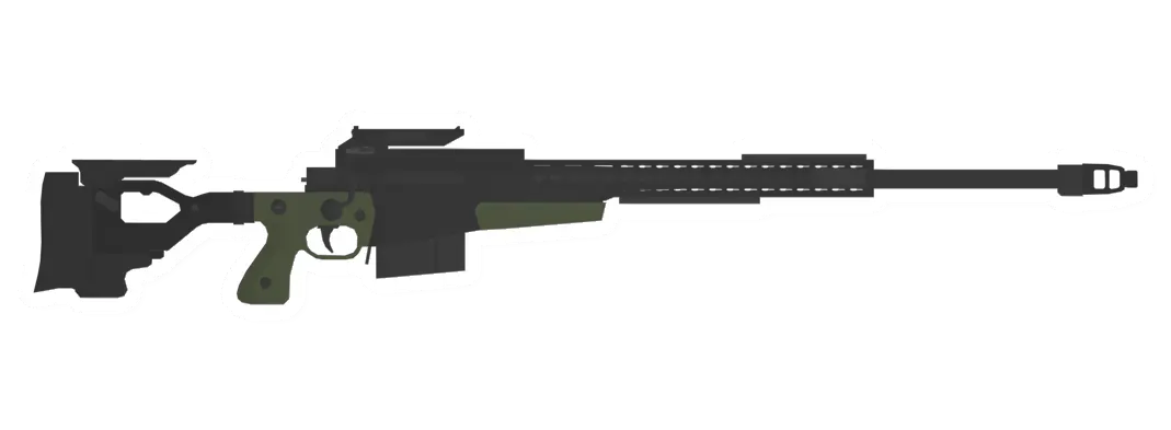 Unturned AXMC Black Sniper Rifle gun icon