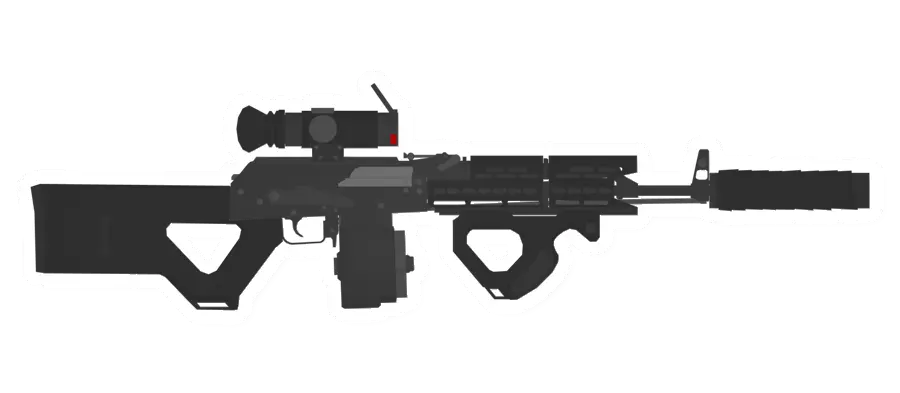 Unturned AKMN Spacetrooper Assault Rifle gun icon