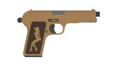 Unturned TT-33 Gold Pistol gun icon