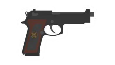 Unturned M9A3 Samurai's Edge Pistol gun icon
