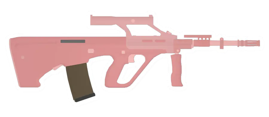 Unturned AUGA2 Pink Assault Rifle gun icon