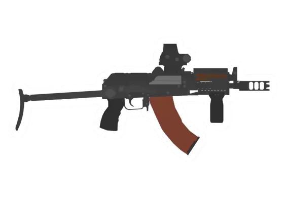 Unturned AKMSU Zenitco Assault Rifle gun icon