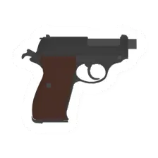 Unturned P1 Short Pistol gun icon