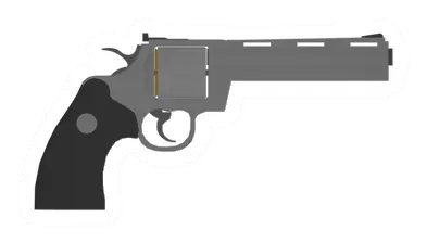 Unturned Python 6in Revolver gun icon