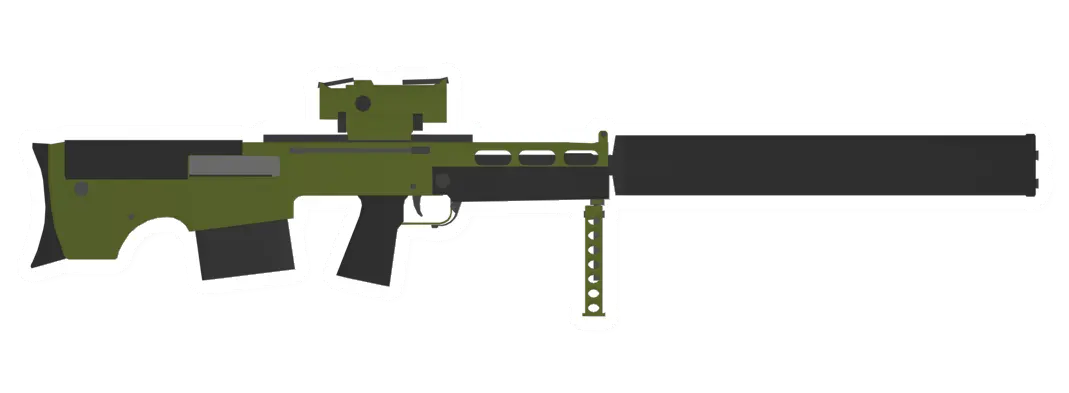 Unturned VKS Vychlop Silenced Clapper Anti Material Rifle gun icon