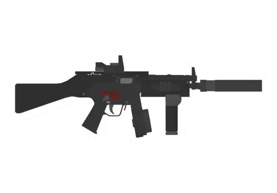 Unturned MP5 Custom Submachinegun gun icon