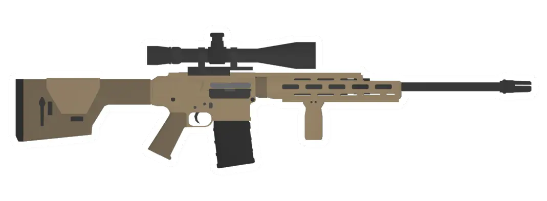 Unturned R11 RSASS Kiowa Designated Marksman Rifle gun icon