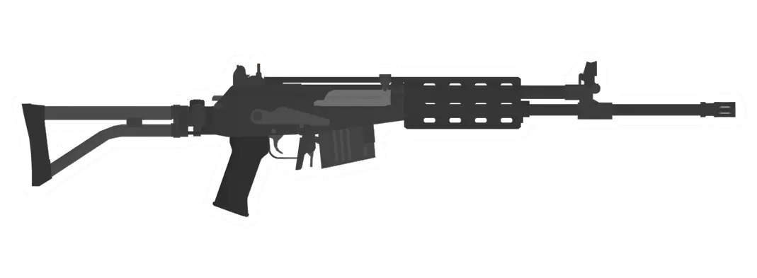 Unturned MR331 Tactical Designated Marksman Rifle gun icon