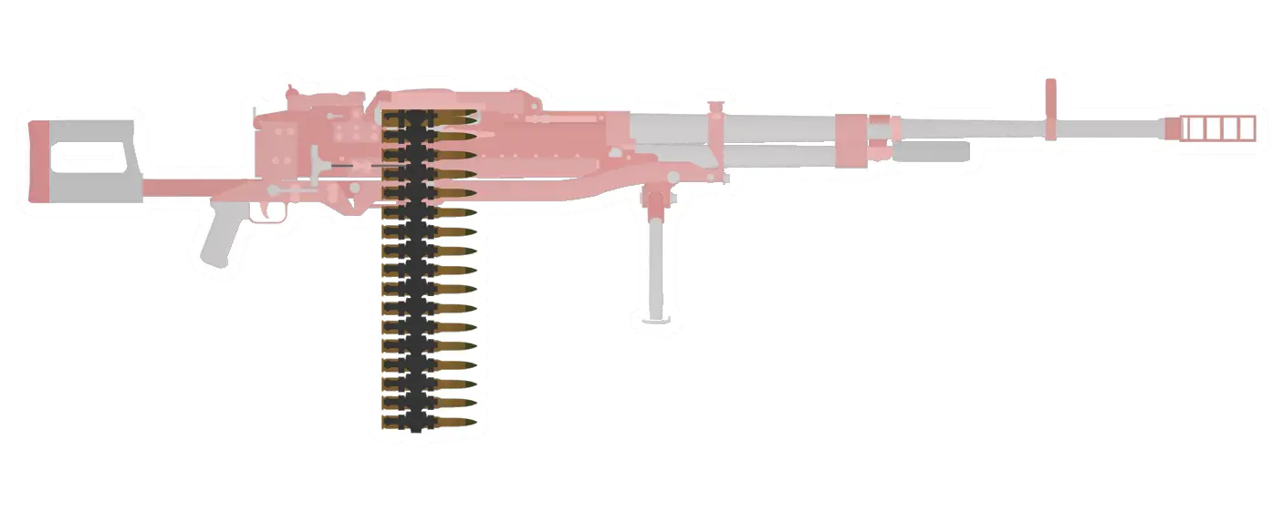 Unturned Kord-12.7 Pink Heavy Machinegun gun icon
