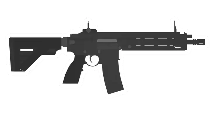 Unturned HK416A5 Short Assault Rifle gun icon