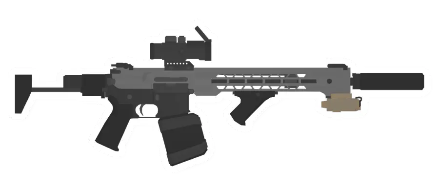 Unturned M4A1 SAI Long Assault Rifle gun icon