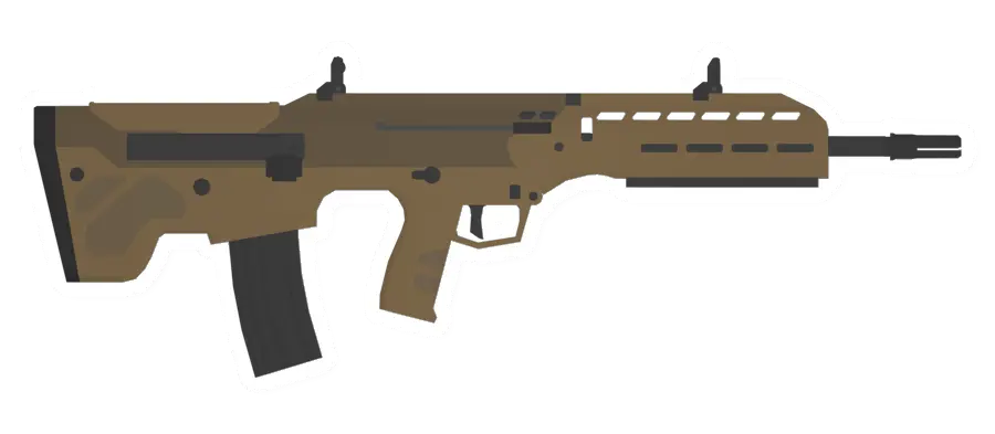 Unturned MDR556 Long Assault Rifle gun icon