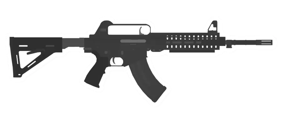 Unturned AR-10 (Finnish) Tactical Assault Rifle gun icon