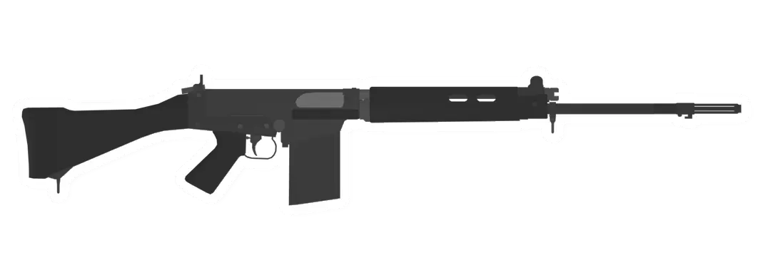 Unturned L1A1 SLR (Enfield) Black Designated Marksman Rifle gun icon